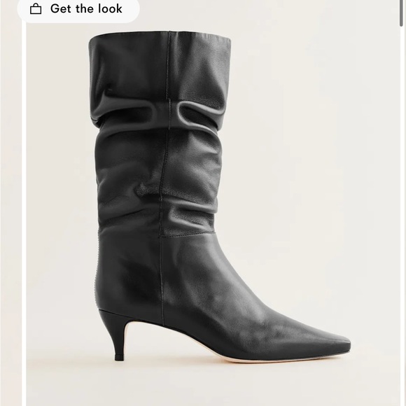 Reformation Rosie Mid Shaft leather Boot NWT - Picture 3 of 8